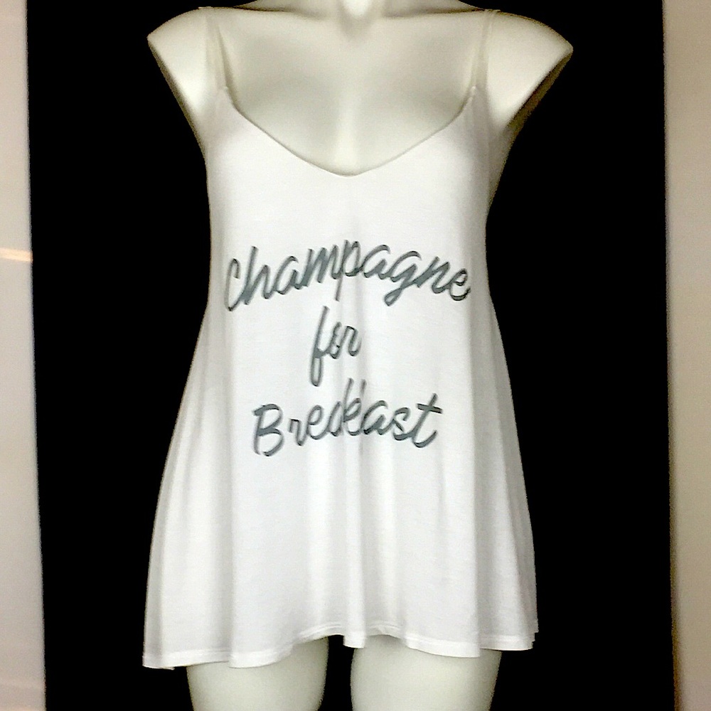 mercer & madison Graphic Logo  Tank Top Size Large